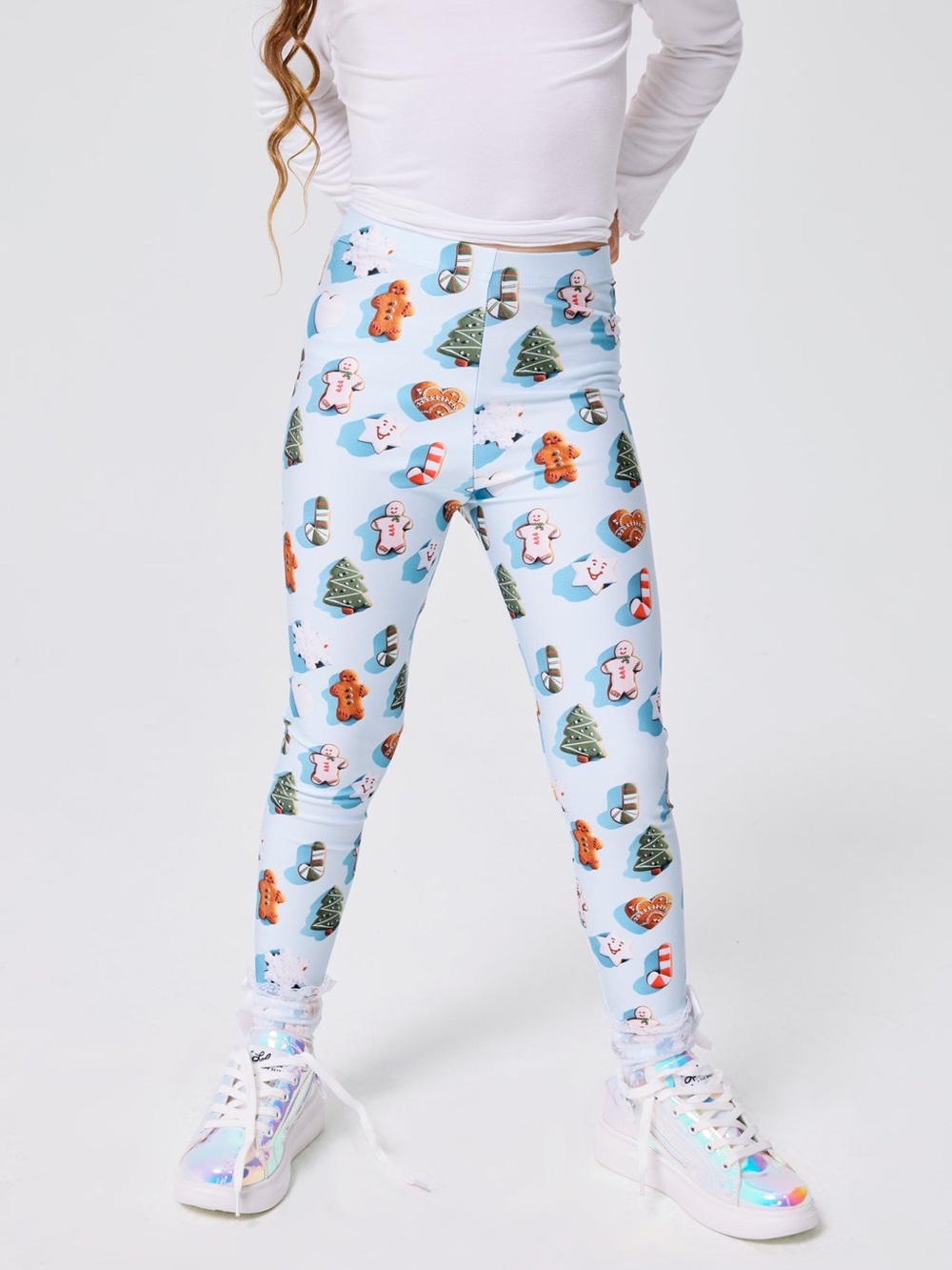 Terez Girl’s Sugar Cookies Leggings Size 5